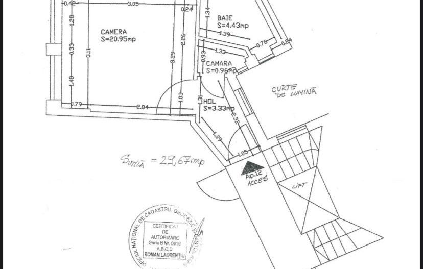 De Vanzare Studio decomandat Mosilor - Sfanta Vineri sector 3 - Poză 17
