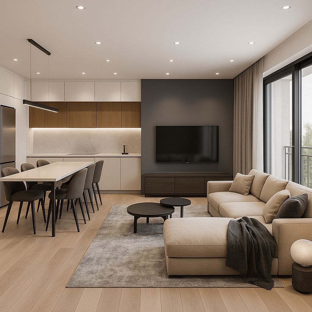Promo! Apartament NOU 3 camere 92 mp + loc de parcare Cug 188450 euro - Poză 1