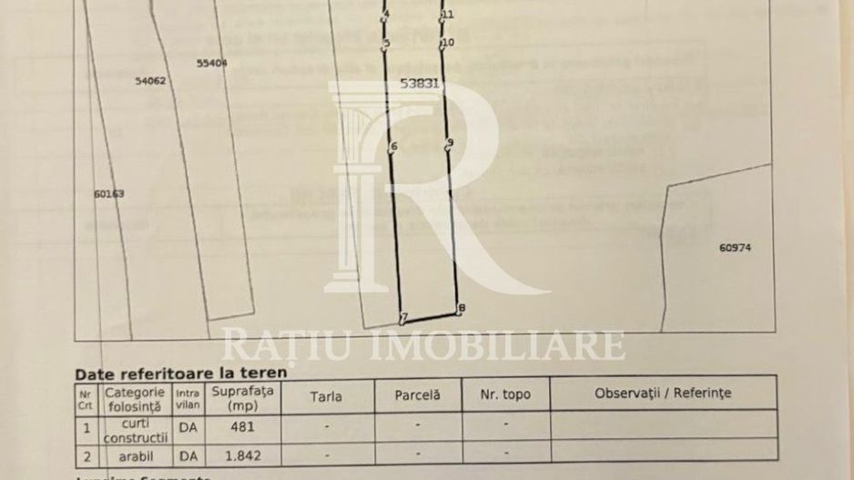 Teren intravilan 2323 MP | Apateu | Bihor - Poză 2