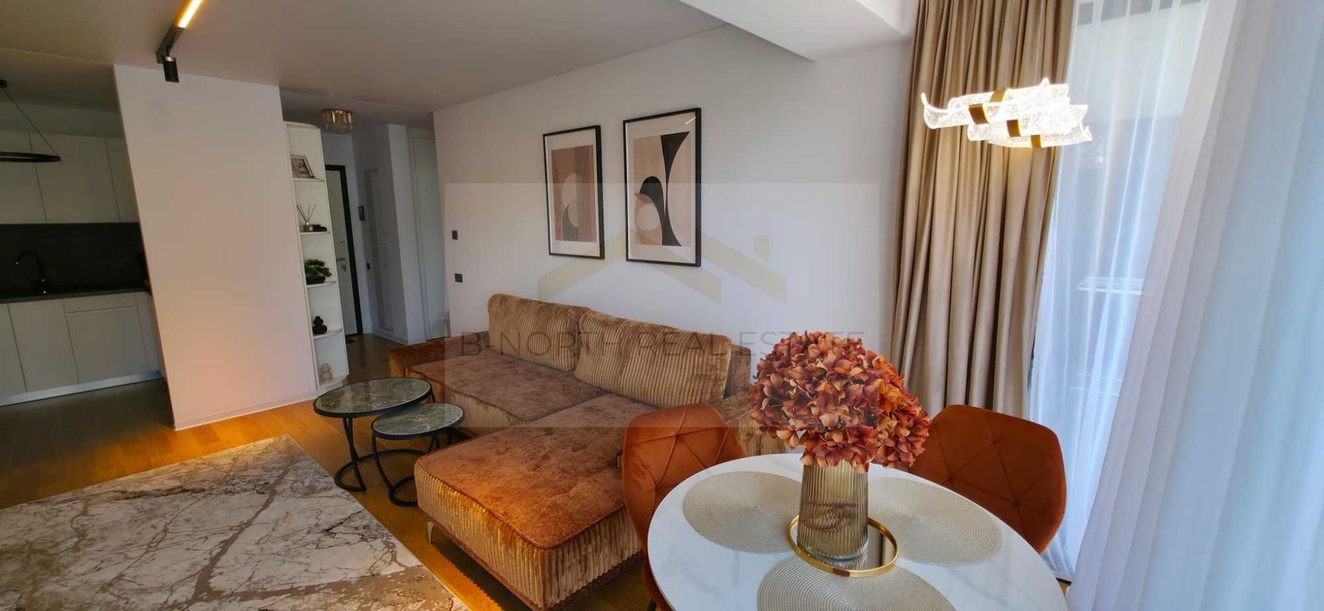 Apartament de închiriat 2 camere Yacht Kid Floreasca | 53 mp + terasă 13 mp - Poză 2