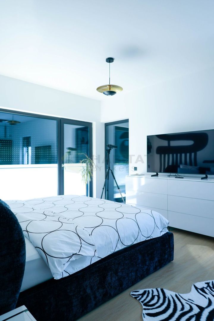 Vilă individuală Corbeanca | design modern, curte amenajată - Poză 19