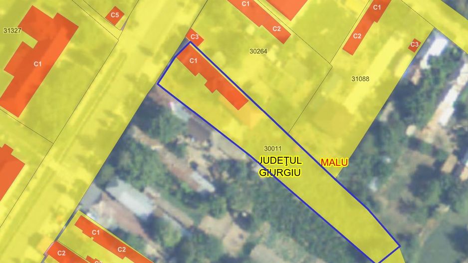 De vânzare casă 180 mp în satul Malu, Jud. Giurgiu – 1600mp teren - Schiță 12