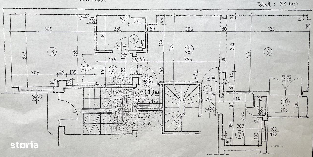 Ultracentral Unirii, 2 camere, 58mp, Centrală proprie - Poză 9
