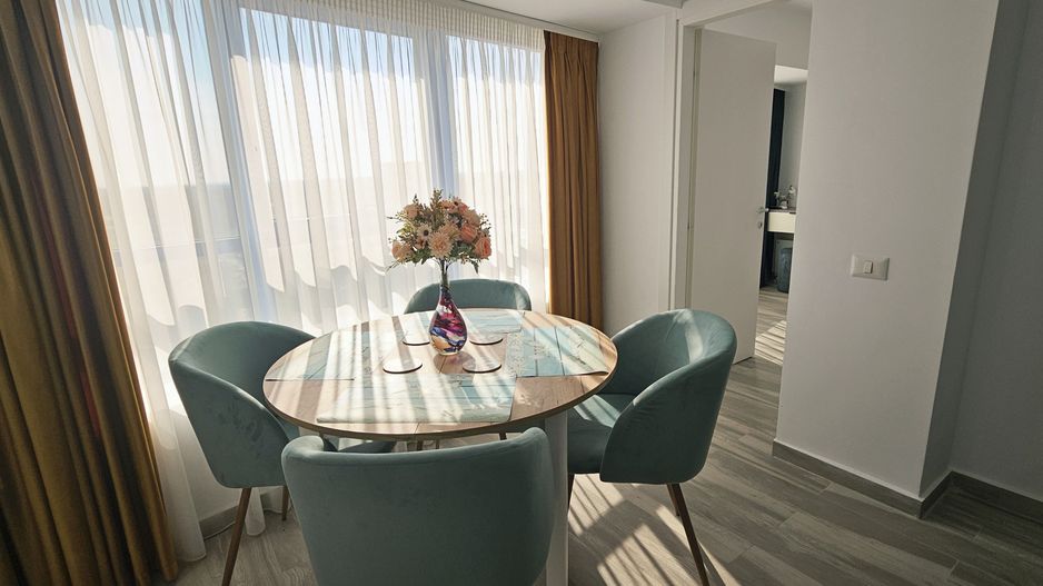 Sea View Olimp, Apartament 3 camere mobilat, vedere la mare - Poză 4