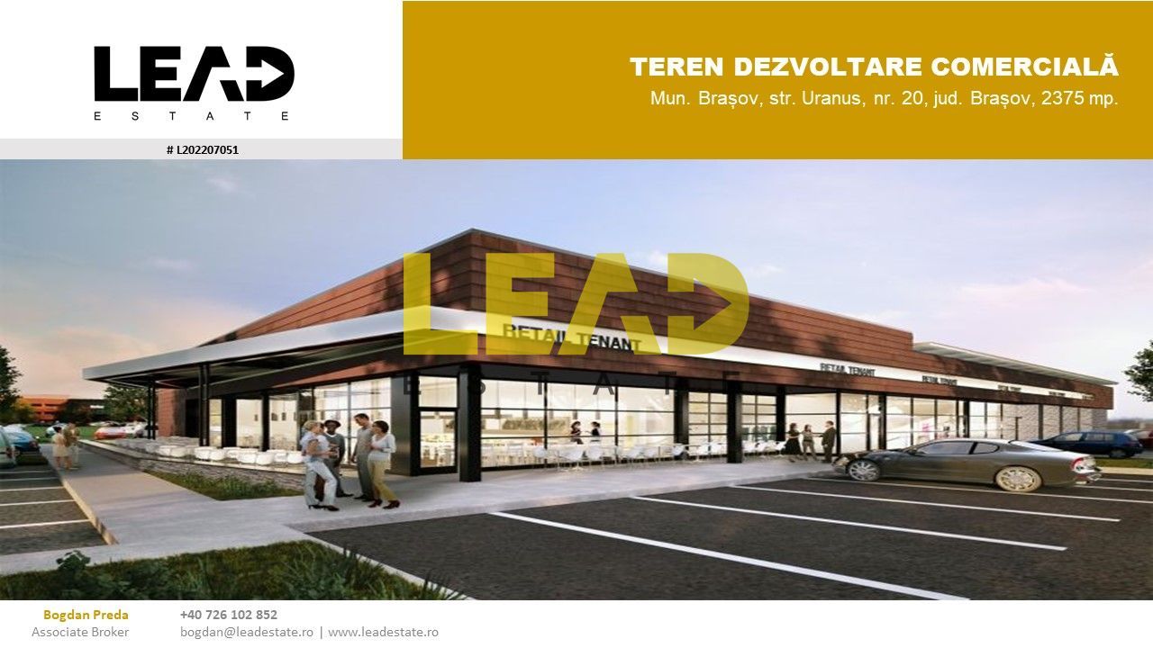 OPORTUNITATE INVESTIȚIE TEREN DEZVOLTARE COMERCIALĂ/RETAIL PARK - Poză 2