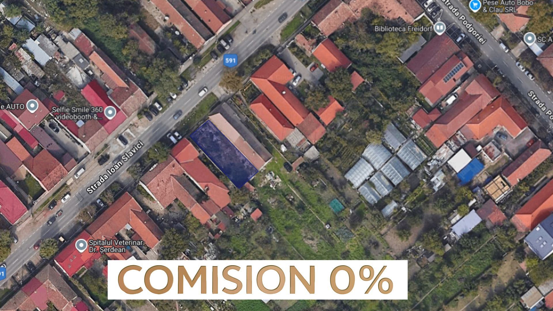 COMISION 0 | Teren intravilan | 1.259 mp | Zona Freidorf - Poză 1