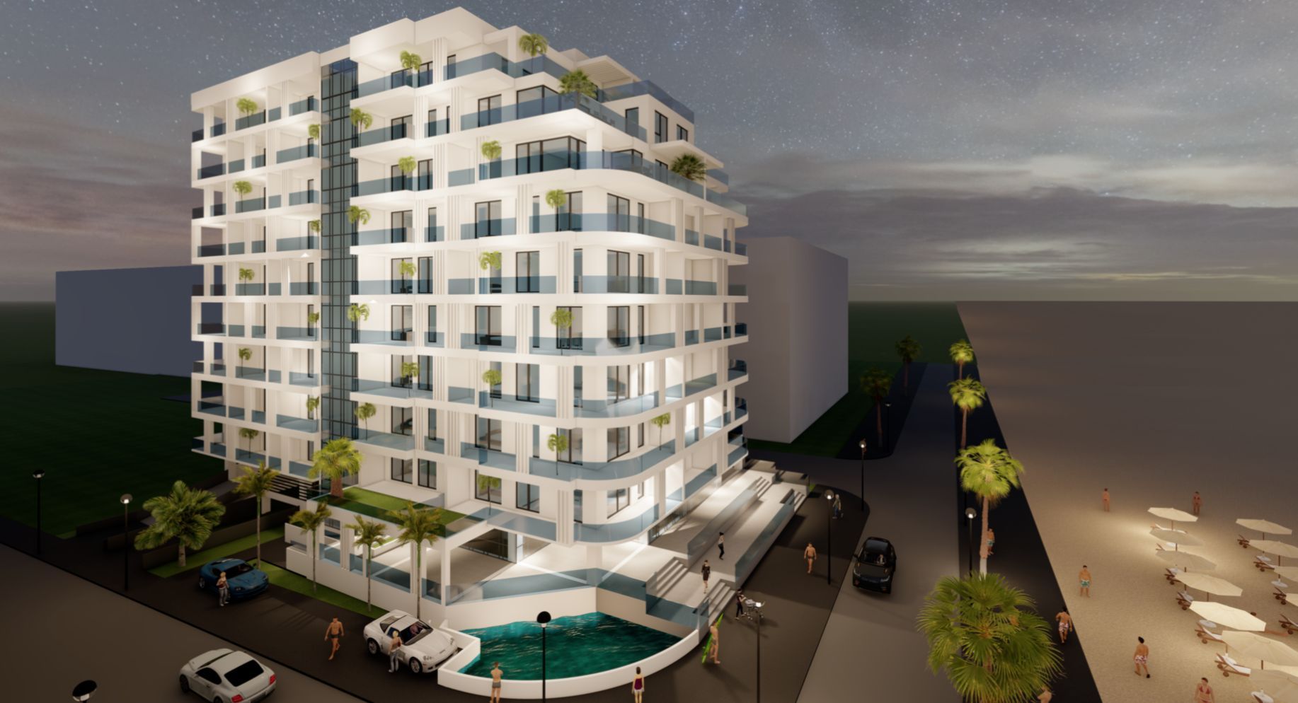 Ag. Eu. vinde Ap. 2 Cam 60 mp  Et. 1  in constructie finalizare 2024 Mamaia Nord - Poză 3