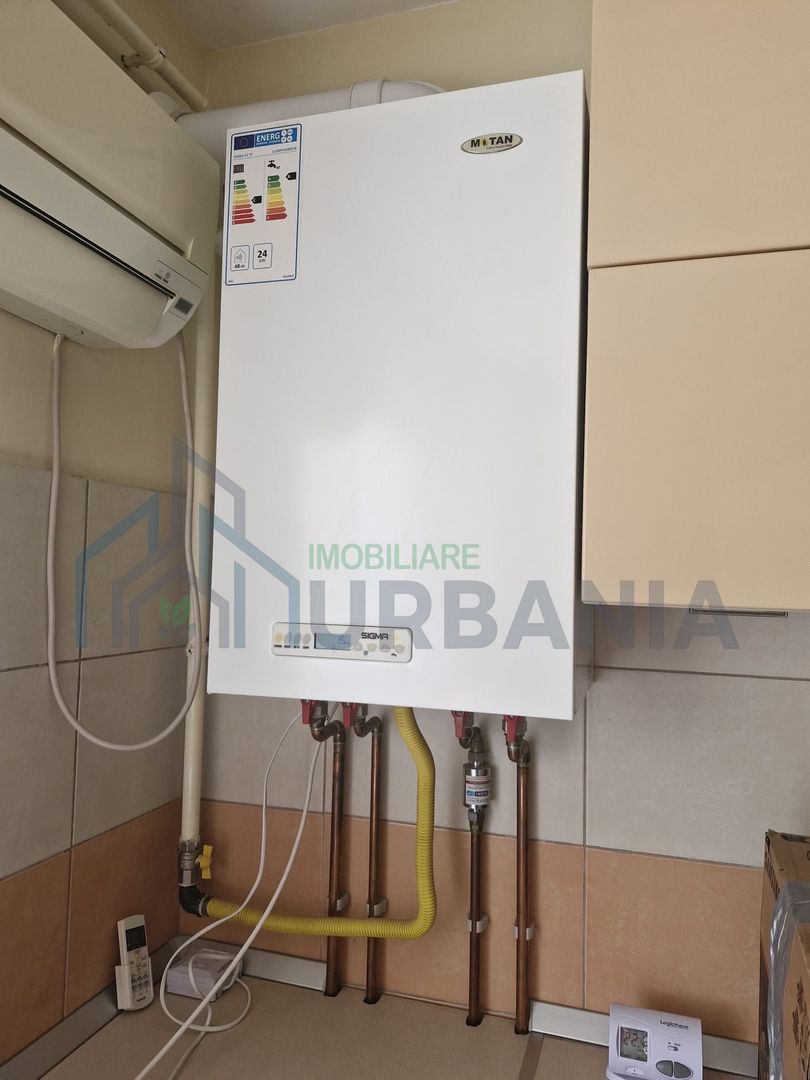 Apartament renovat, mobilat, cu centrală termică, în zona Tătărași, Iași - Poză 6