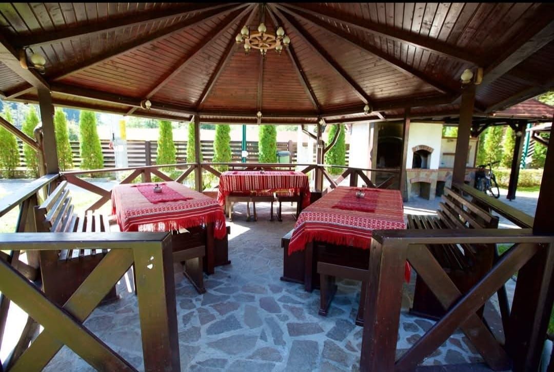 Pensiune de Vânzare în Brădetu – Acces la Apă Sulfuroasă, Vedere rau si munte - Poză 14