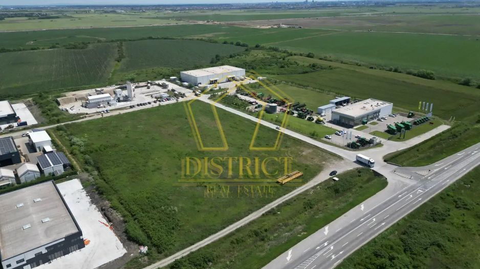 Teren cu AC pentru constructie hala industriala | Aradului - Poză 4