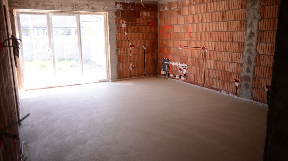 Sanandrei, Duplex pe PArter , 3 Dormitoare, 2 bai, Dresing, Perete Dublu - Poză 10