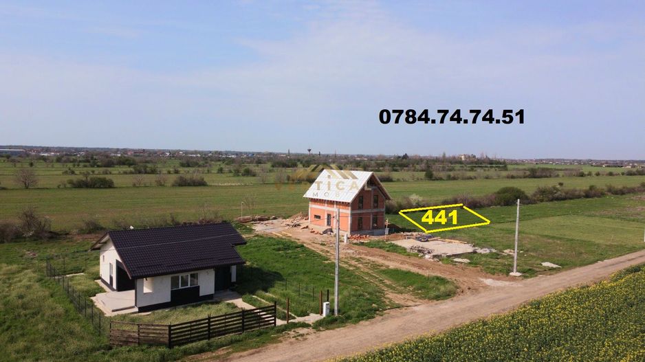Teren 441 mp | gaz si curent | iesire comuna Berceni - Poză 1