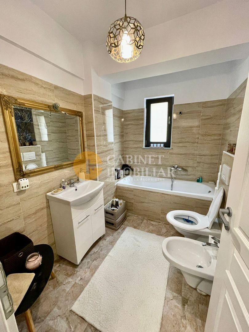 Etaj 2 Apartament 2 Camere Bloc Nou Mobilat si Utilat 10 Minute Palas - Poză 10