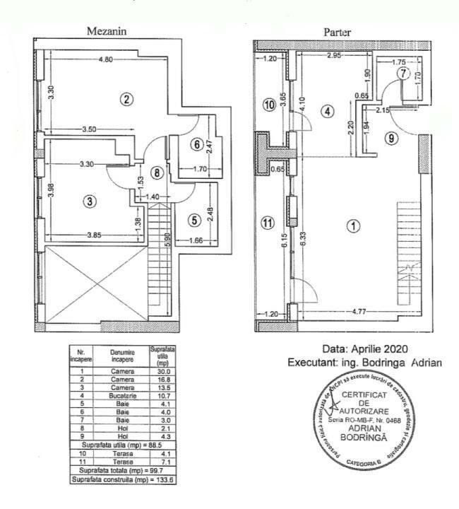 Apartament superb tip Duplex I 3 camere I  Zona Aviatiei - Poză 15