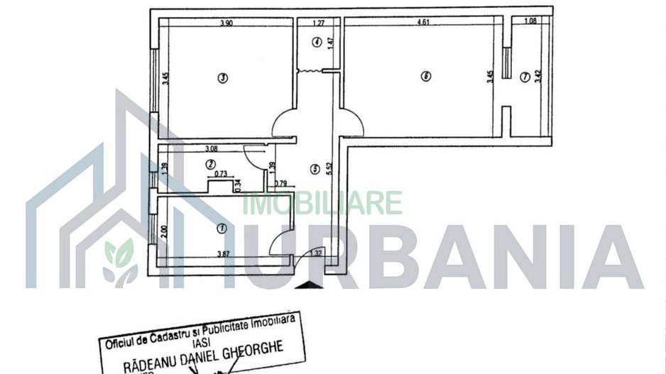 Apartament 2 camere, cartierul Frumoasa, Iași - Poză 1