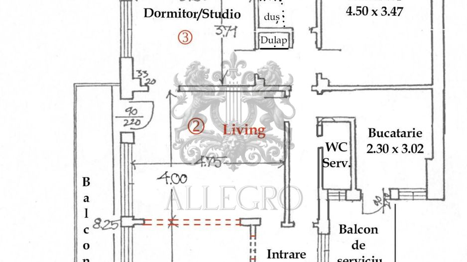 Piata Spania | Dacia | 4 Camere | Interbelic - Schiță 10
