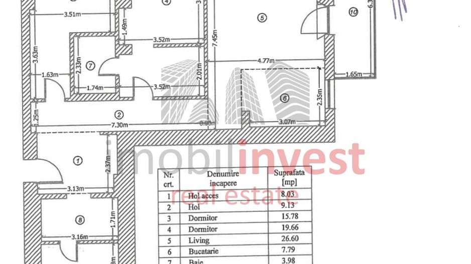 Apartament finalizat cu 3 camere Herastrau - Poză 9