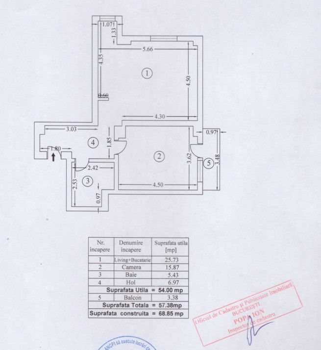 Apartament 2 camere Jiului | Cofetăria Cafina - Poză 12