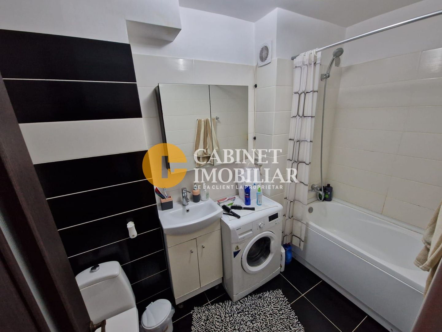 2 Camere Decomandat, etaj intermediar, mobilat/utilat-Zona Alexandru cel Bun - Poză 5