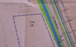 Teren industrial, foarte bine pozitionat, PUD aprobat, str. Buxelles - Sibiu - Schiță 2