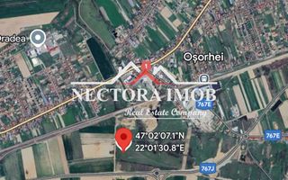 NECTORA IMOB-Teren Zona Osorhei, 5500 mp, 21 ml Front, 210 ml adancime - Poză 7