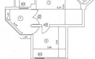 VANZARE 2 CAMERE | 71 MP TOTALI | PARCARE SUBTERANA | ZONA DOBROESTI / FUNDENI - Schiță 11
