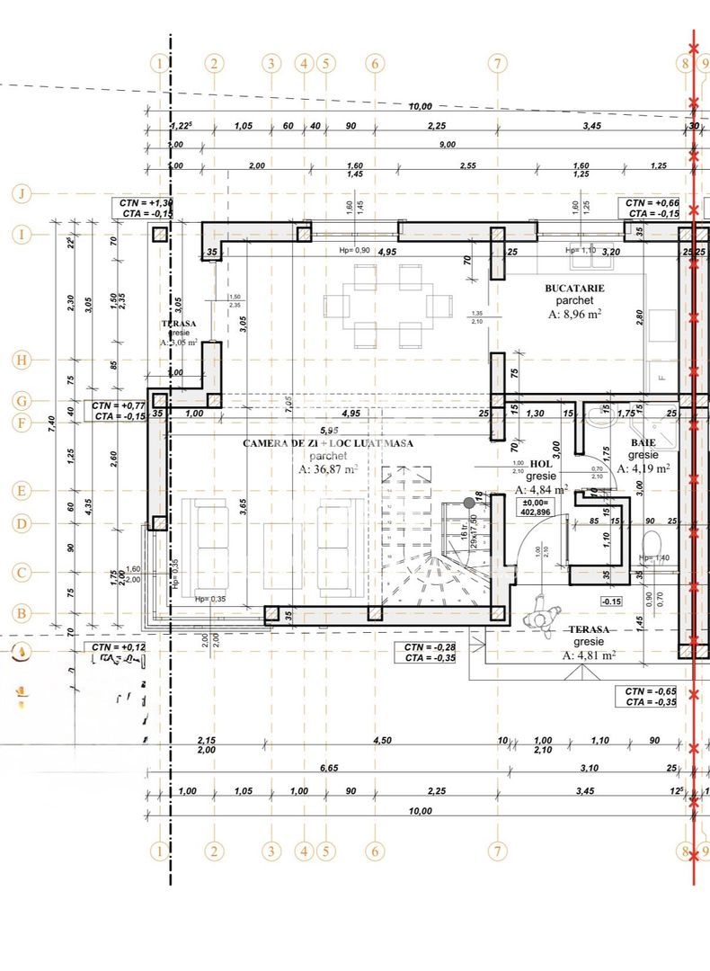 Casa de vanzare 120 mp, 4 camere,3 bai, teren 350 mp, DEZMIR - Poză 4