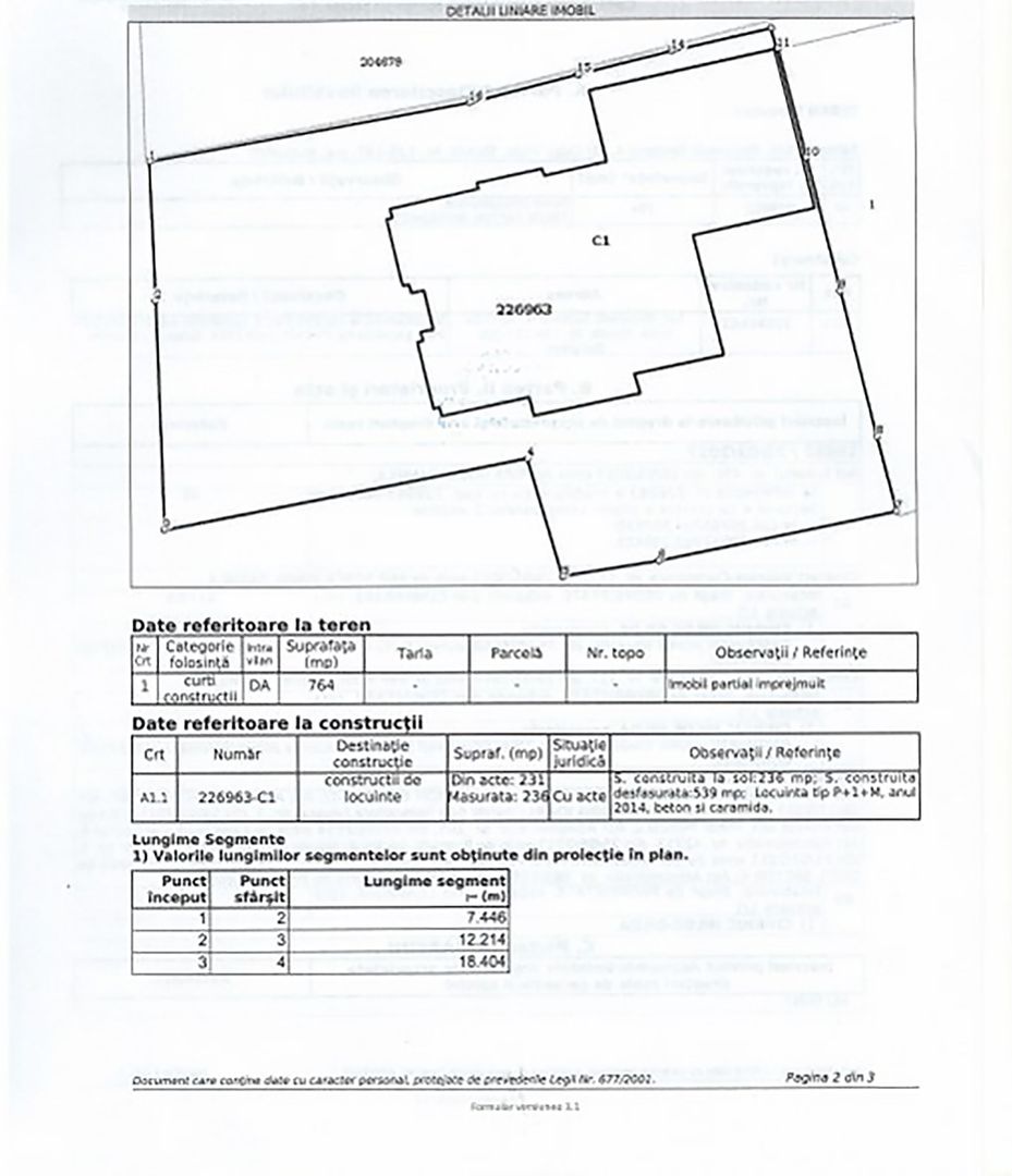 Imobil 600mp construiti curte 550mp Timpuri Noi Tineretului - Poză 7