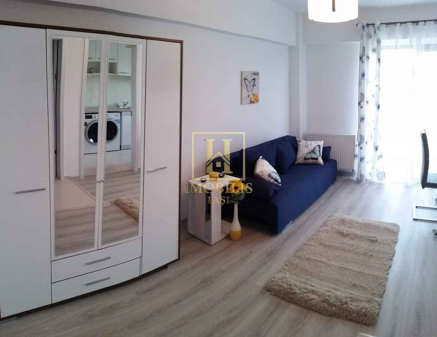 Aparatament 1 camera, utilat, mobilat 380 euro Palas Campus - Poză 1