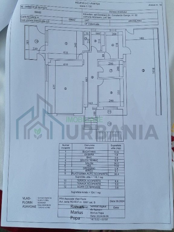 Casă de familie în Dorobant, zonă metropolitană, 253 mp, P+M+Pod, 2 apartamente decomandate, 2012 - Poză 6