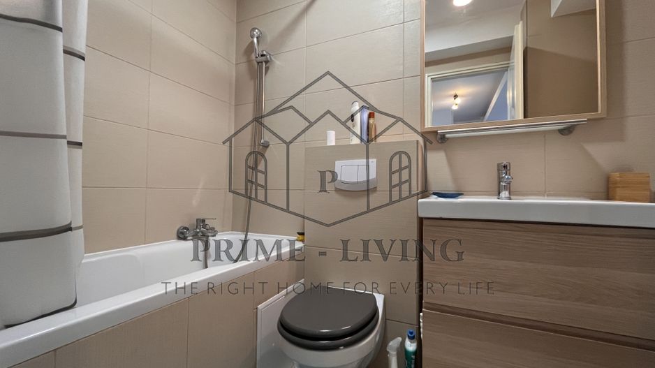 APARTAMENT COCHET CU 1 DORMITOR LA INCHIRIERE LANGA PARC HERASTRAU - Poză 5