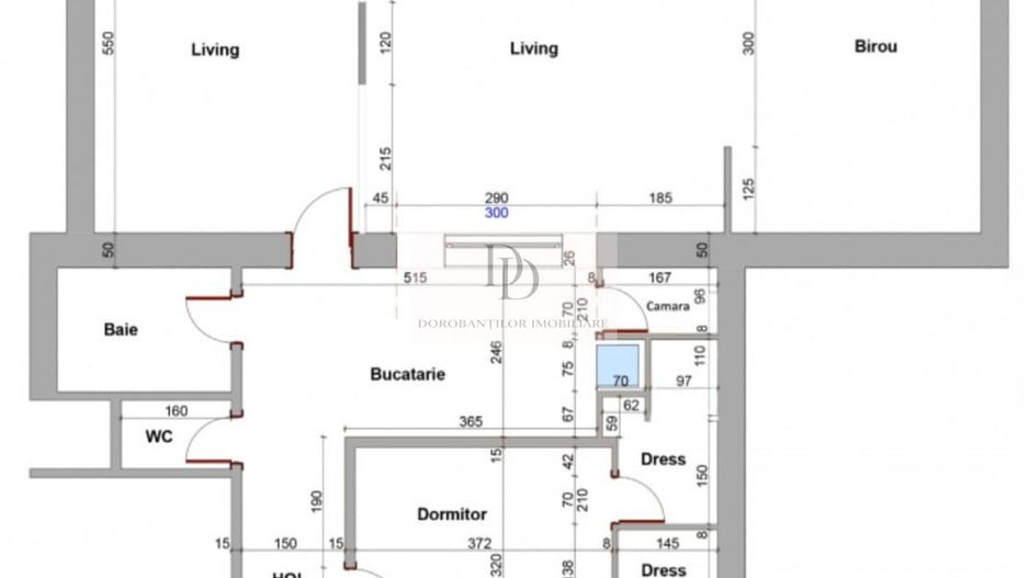 Vânzare Apartament 3 camere- 120 mp | Parcare+Boxǎ | Zona Dorobantilor - Schiță 10