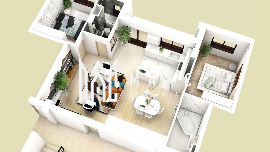 Comision 0% | Apartament 3 camere | Balcon - Poză 5