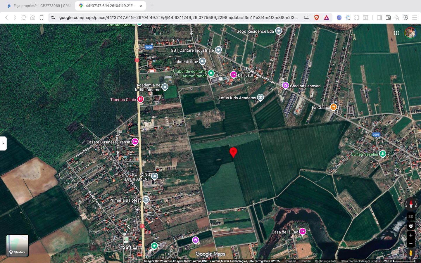 Teren extravilan 18.200 mp Saftica Balotesti - Poză 3