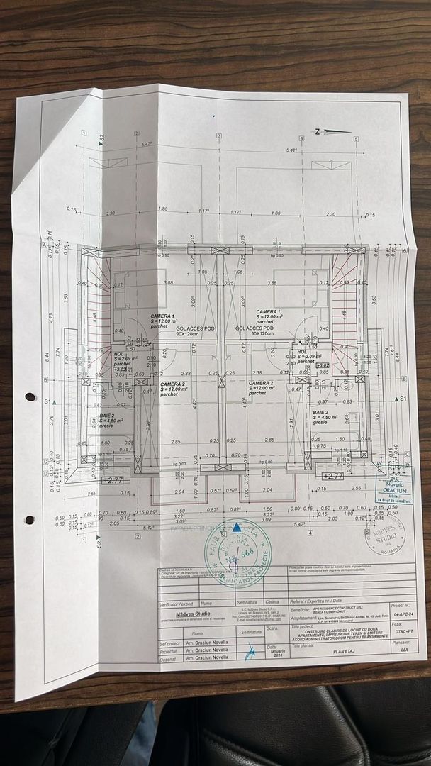 Sanandrei, Duplex pe Etaj, Drum asfaltat - Poză 15