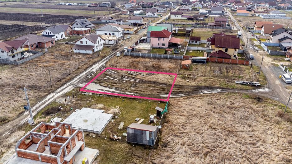 Teren intravilan construcție casă individuală Sânleani - Comision 0% - Poză 2