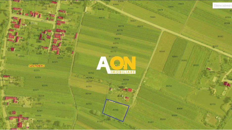 Teren 2800 mp, Galtiu, comuna Santimbru - Poză 5