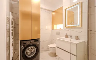 Studio dublu Ivory Residence Pipera I lux mobilat I balcon I COM0% - Poză 26
