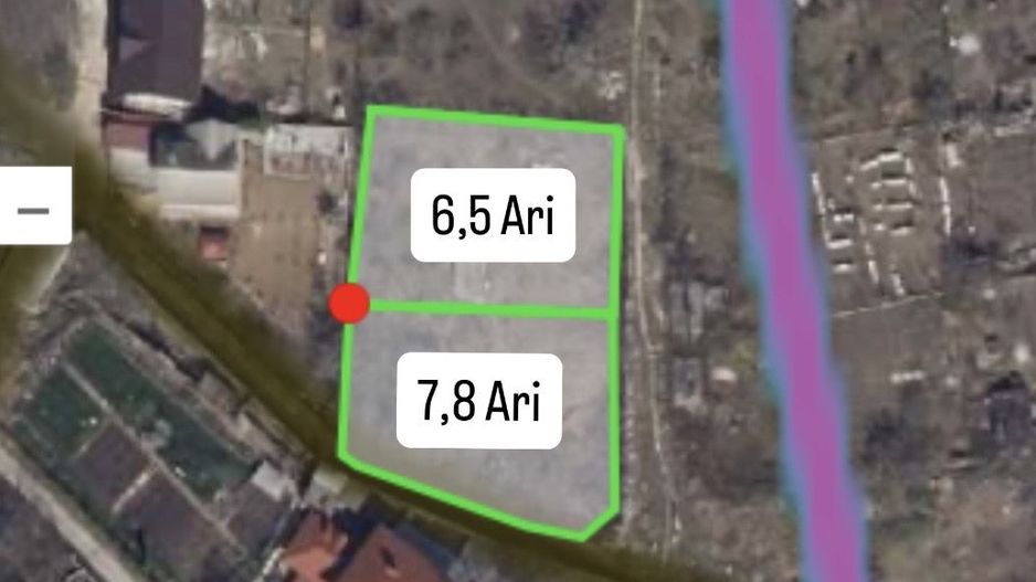 Teren 14 Ari șos.Hâncesti/Telecentru - Poză 1
