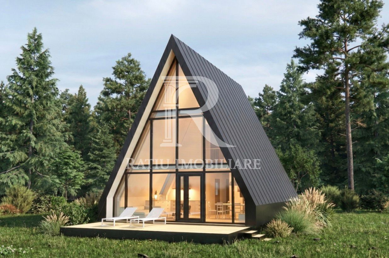 Structură A Frame modernă pentru case premium și Airbnb - 3 cam - Poză 2