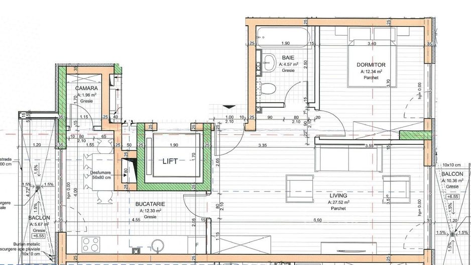 Apartament 2 camere in ansamblu rezidential nou Plopilor - Poză 2