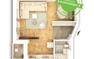 Apartament 1 camera FINISAT | zona Parcul Feroviarilor | Comision 0%