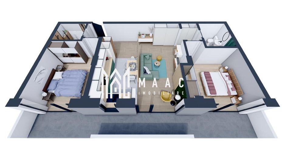 Apartament rezidențial I 3 Camere I Parcare I Selgros - Poză 2