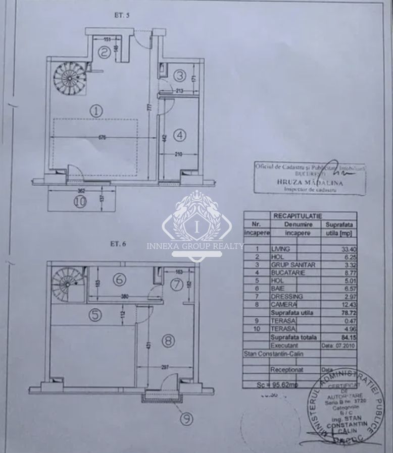 Parcul Carol-Viilor | Duplex 2 camere | et 5-6 | 84mp | Pet Friendly | 850 euro - Poză 7