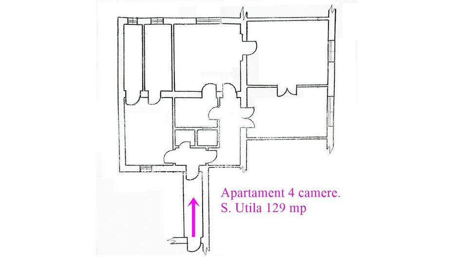 VÂNDUT! Apartament cu 4 Camere în Palatul Bohuș, Arad - Poză 9