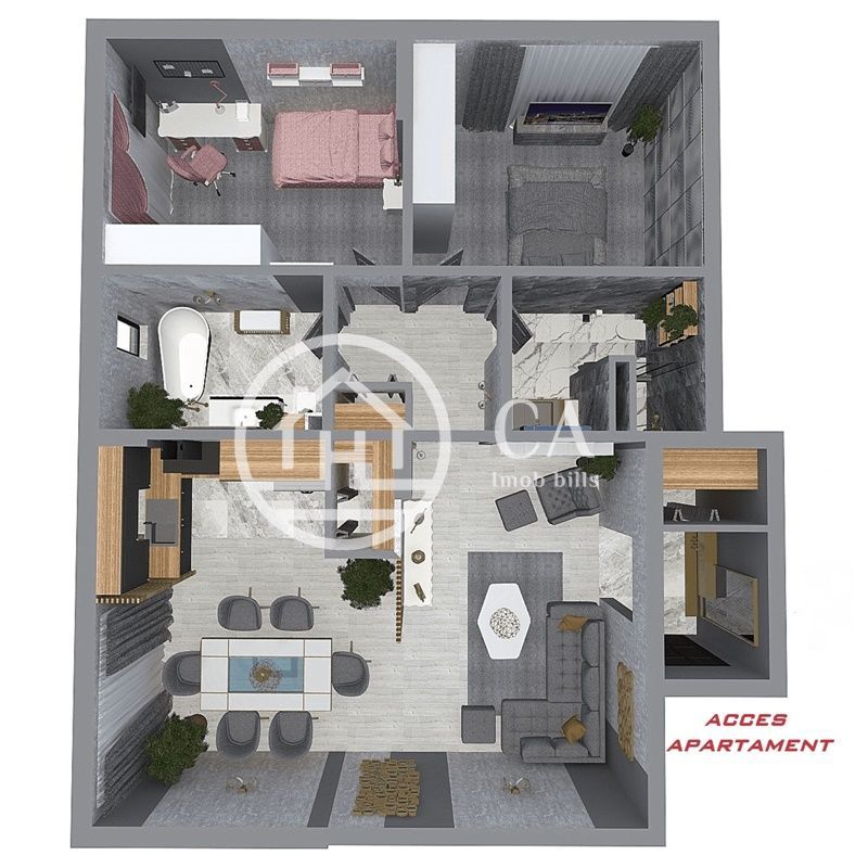 Apartamente de vânzare în bloc nou rezidențial Santandrei, Oradea - Poză 11