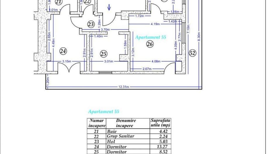 Vanzare Apartament 3 Camere la 1 Minut de Mall Vitan - Poză 2