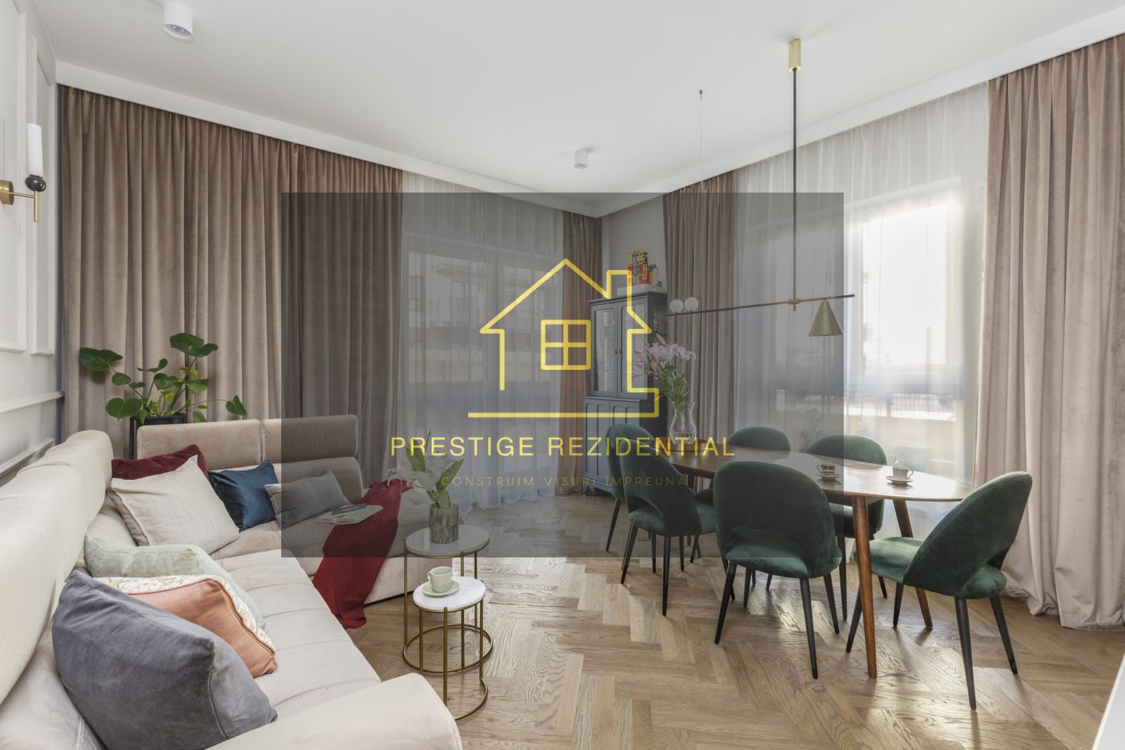 PROMO Apartament 3 camere+Mobilier,Bl finalizat,Metrou Berceni - Poză 3