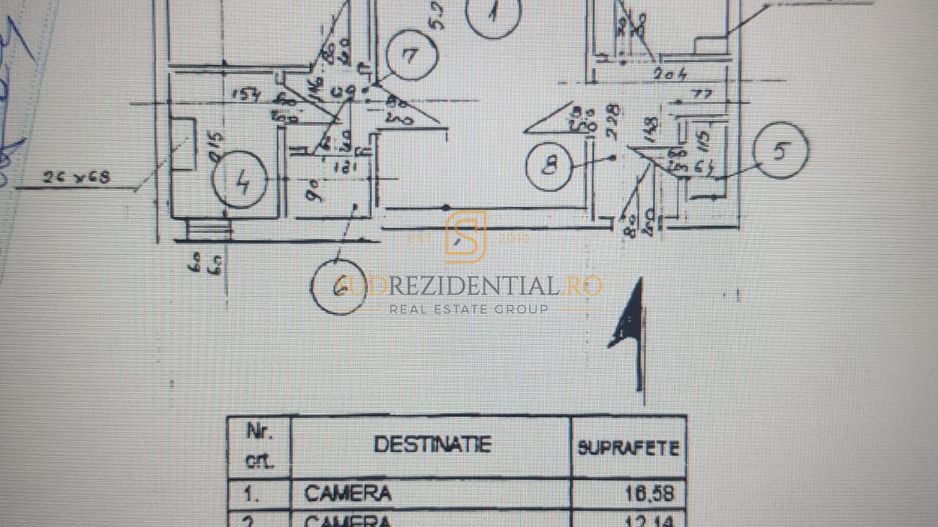 2 Camere Piata Sudului-Emil Racovita | Metrou | Mobilat | View Superb - Schiță 13