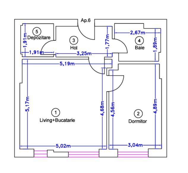 2 camere | Ivory Residence | Pipera | rond OM - Poză 15